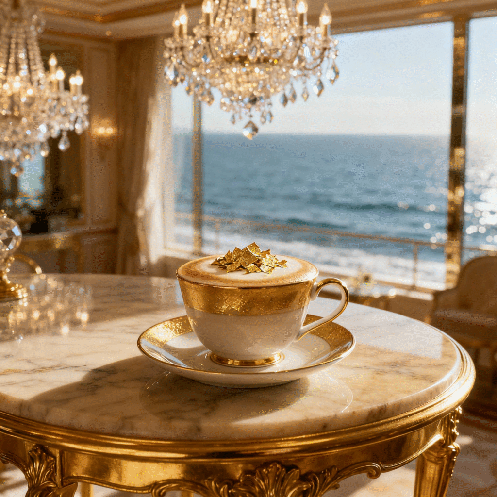 The Ultimate Coffee Experience at Burj Al Arab: A Golden Indulgence in Luxury image